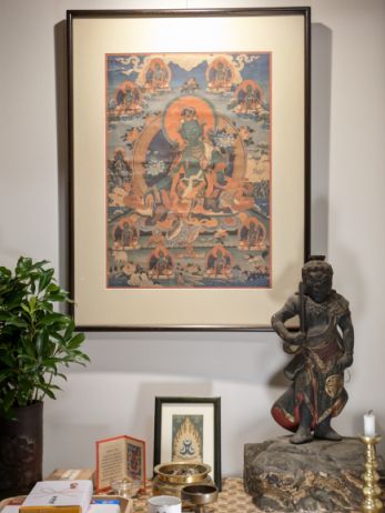 青蓮庵 本尊ならびに脇侍不動明王